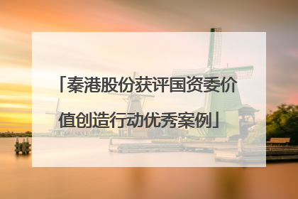 秦港股份获评国资委价值创造行动优秀案例
